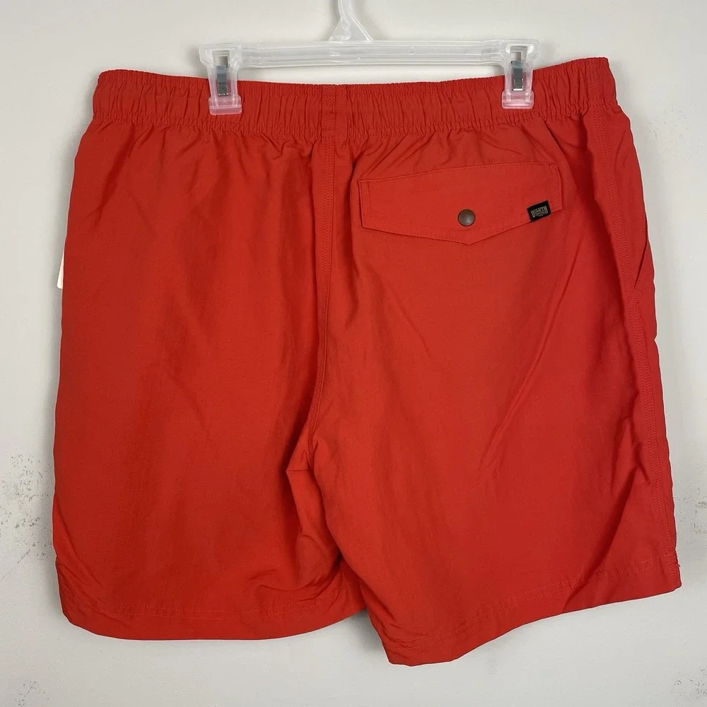 NEW Duluth Trading After Hours Grab Shorts Mens Large 8" In Red Standard Fit - Picture 3 of 10